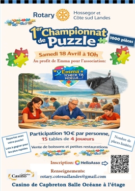 CONCOURS DE PUZZLE 18 AVRIL 2026 CAPBRETON